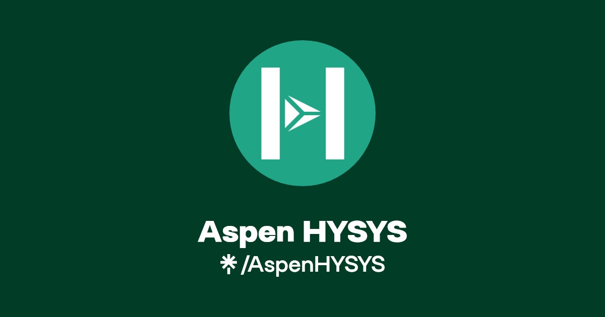 Introduction to Process Modeling Using ASPEN HYSYS
